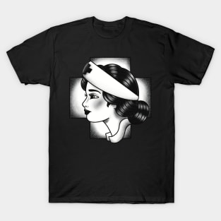 Nurse Tattoo traditional T-Shirt